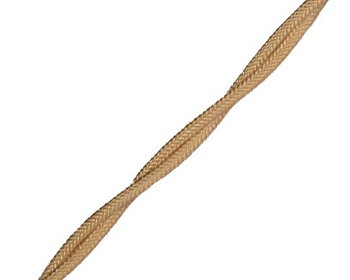 BIRONI Песочное золото матовый Витой провод 3*1,5 10м B1-434-719-10