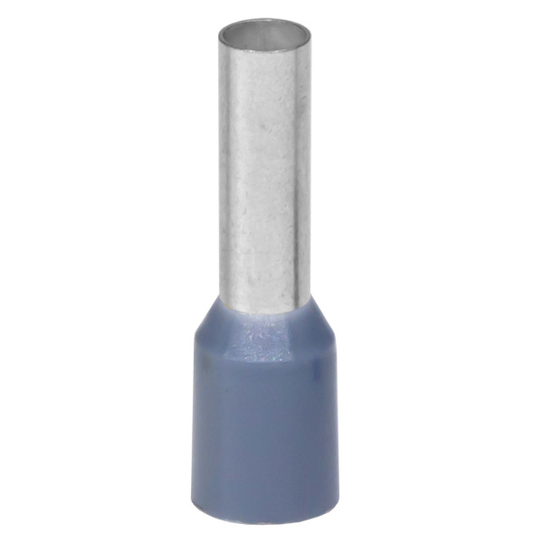 DKC Наконечник-гильза с изол. фланцем для жилы сечением 4кв.мм, длина контактной части  12мм, серый