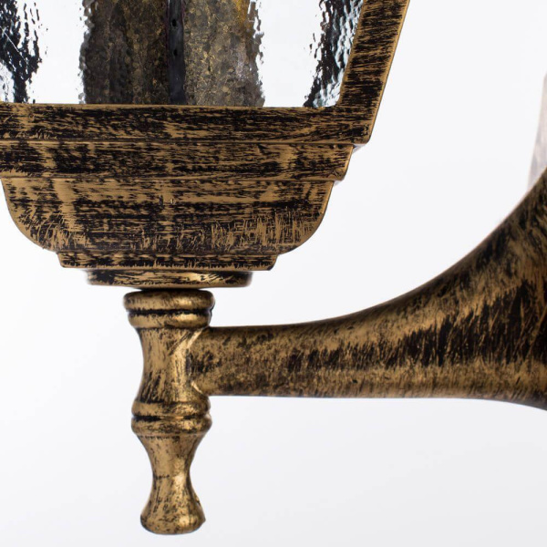 Купить Arte Lamp Berlin Коричневый/Белый Светильник уличный настенный 1x75W E27 A1011AL-1BN