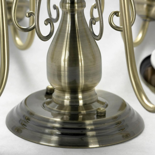 Купить Lussole LGO Металл Бронзовый /  Стекло Люстра E14 40W LSP-8026