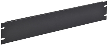 IEK ZPAS ITK Фальш-панель 19" 2U крепление на винтах черная ZP-FP05-02U-H-G1