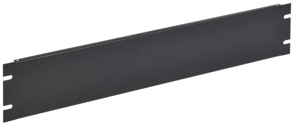 IEK ZPAS ITK Фальш-панель 19" 2U крепление на винтах черная ZP-FP05-02U-H-G1