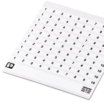 Phoenix Contact Маркировка для клеммных модулей SK 7,5/5:FORTL.ZAHLEN 61-70 0804468:0061