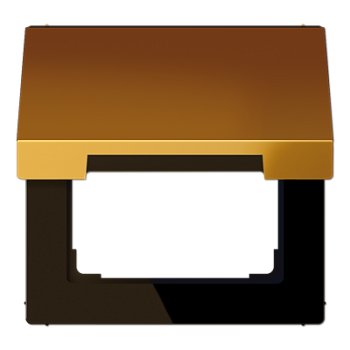 JUNG LS 990 Золото Крышка для розеток и изделий с платой 50х50мм LS990KLGGO