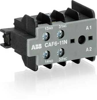 ABB CAF 6-11E Контакт дополнительный фронтальный 1НО+1НЗ для В6, В7 GJL1201330R0002