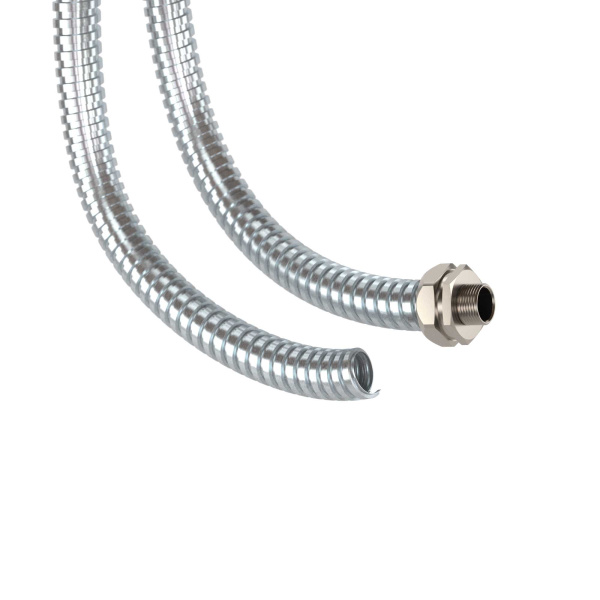 Купить DKC Металлорукав из оцинкованной стали DN 20мм, Dвн 20,5 мм, Dнар 24,5 мм, IP40, 50м