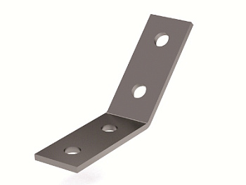 DKC Уголок крепежный двойной 45º, горячеоцинкованный