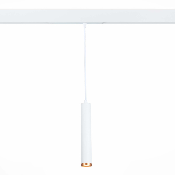 ST LUCE  ST659.593.10 Светильник трековый подвесной Белый LED 1*10W 2700K-6000K 720Lm Ra>90 36 IP20 D40xH300 220V