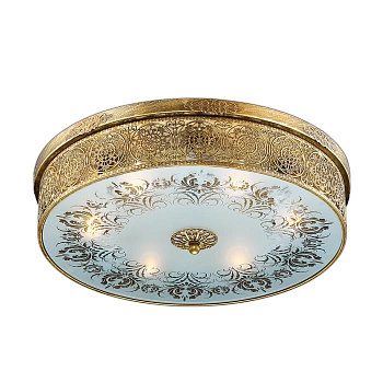 Odeon Light 2782/6C ODL15 226 бронзовый/стекло Люстра потолочная E27 6*60W 220V ASTER