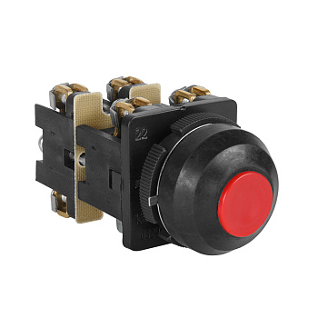 КЭАЗ Выключатель кнопочный КЕ 082-У2-исп.1 ( красный)