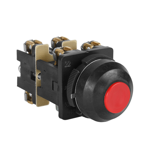 КЭАЗ Выключатель кнопочный КЕ 082-У2-исп.1 ( красный)