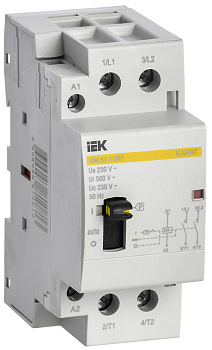 IEK KARAT Контактор модульный с ручным упр. КМ63-11МР AC KARAT