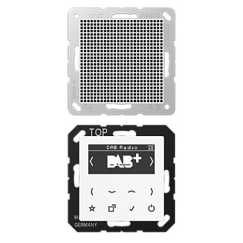 JUNG Цифровое радио DAB, белый DABA1WW