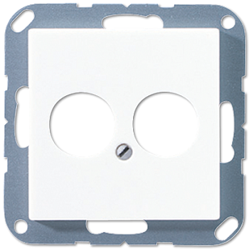 JUNG крышка для 2-х гнезд, белый A562-2BFWW