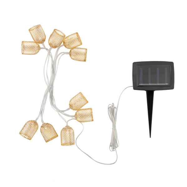 LAMPER Каскад  Ночная Лампада LED 6 м с выносной солнечной панелью 1 м, и аккумулятором, IP65, 2 режима работы (мигание и постоянное) 602-240