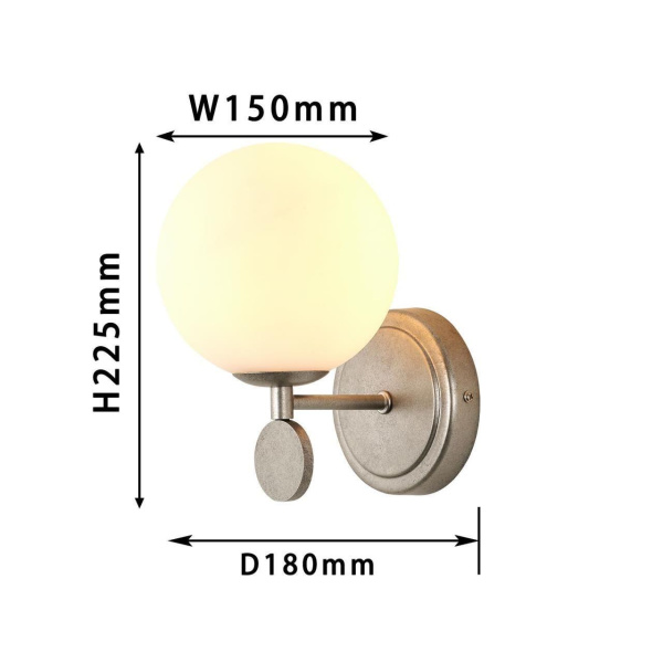 Купить Favourite Бра D180*W150*H225/ 1*E14*40W, excluded 2929-1W