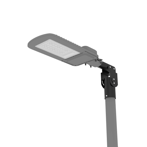 Купить Gauss Кронштейн для уличных светильников 200*205*100мм на трубу до D58мм / консоль D48мм черный 1/2 903215106