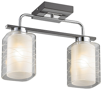 Velante 278-127-02, Светильник потолочный E27,2x60W