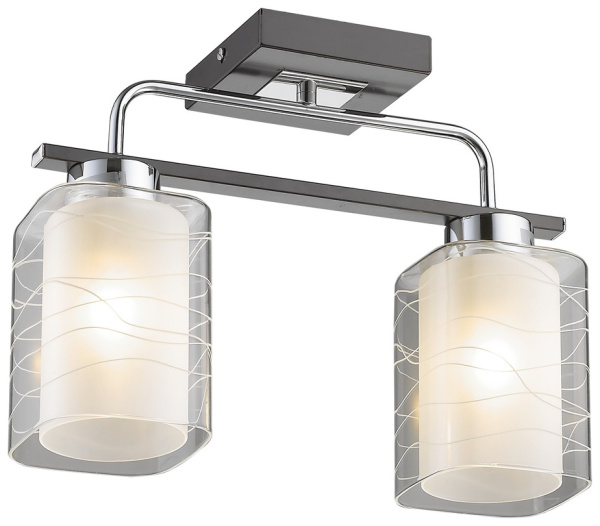 Velante 278-127-02, Светильник потолочный E27,2x60W