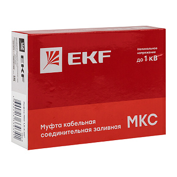 EKF PROxima Муфта соединительная заливная МКС(Б) 1,5-6 мм2 (клеммник)