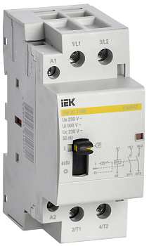 IEK KARAT Контактор модульный с ручным упр. КМ40-11МР AC KARAT