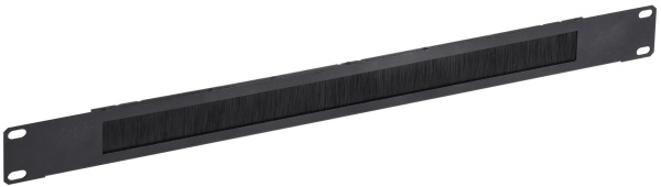 IEK ITK Ввод щеточный 1U черный BE05-01UM