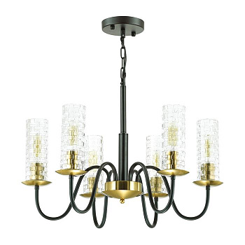 Lumion 3781/6 LN19 138 черный, бронза Люстра E27 6*40W 220V SHEILA