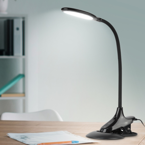 ЭРА NLED-454-9W-BK Черный Настольный светильник