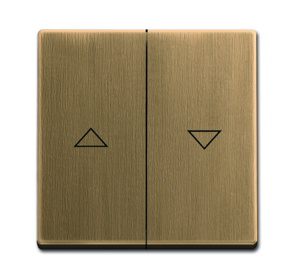 ABB BJE Династия Античная латунь Клавиша выключателя жалюзи с/без фиксации 2CKA001751A3120