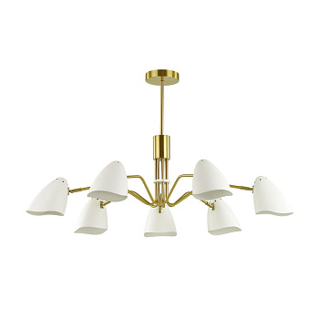 Lumion 4540/7C MODERNI LN21 136 латунь, белый Люстра потолочная E14 7*40W 220V MADISON Lumion 4540/7C MODERNI LN21 136 латунь, белый Люстра потолочная E14 7*40W 220V MADISON
