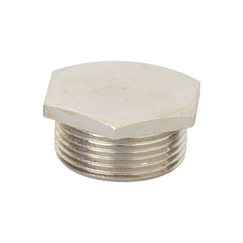 DKC Заглушка M50x1,5, никелированная латунь