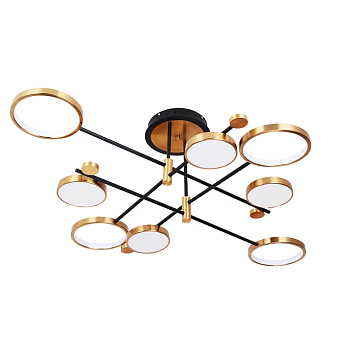 Arte Lamp светильник потолочный полированная медь A1364PL-8PB Arte Lamp светильник потолочный полированная медь A1364PL-8PB