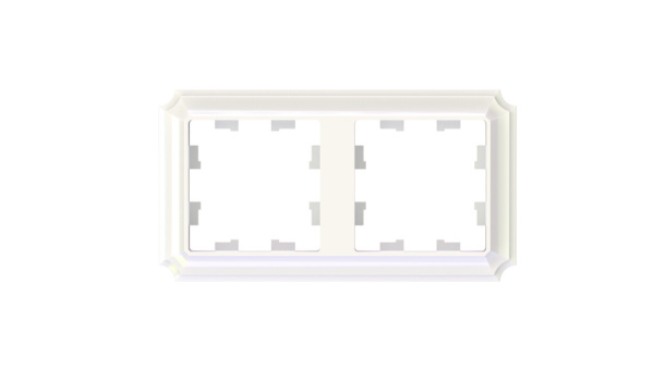 Systeme Electric AtlasDesign Antique Жемчуг Рамка 2-ая, универсальная