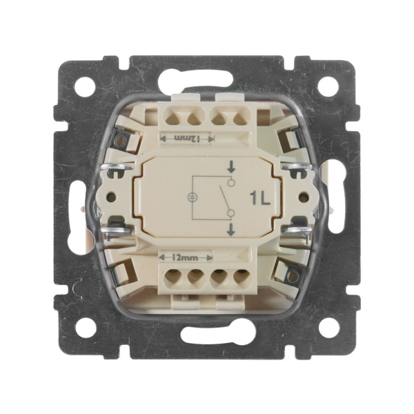 Купить Legrand Valena Крем Выключатель 1-клавишный с подсветкой 774310