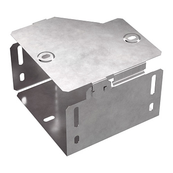 Промрукав Переходник правый с крышкой Стандарт 150х100х100 PR16.0506