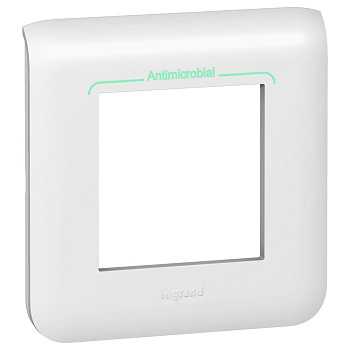 Legrand Mosaic Рамка 2-ая - антибактериальная 078722