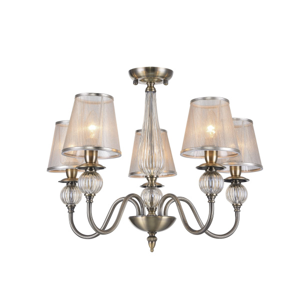 Купить Freya Classic Inessa Бронза Антик Люстра E14 40W FR2685PL-05BZ