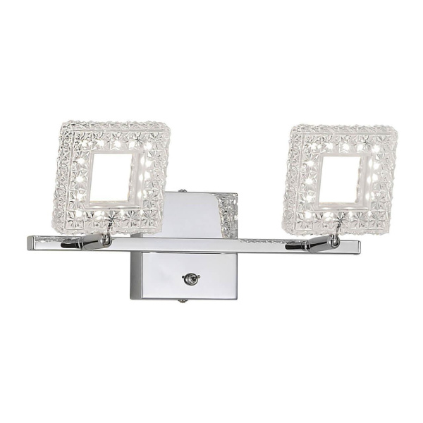 Citilux CL559621 Кристалино Квадрат Светильник Настенно-потолочный