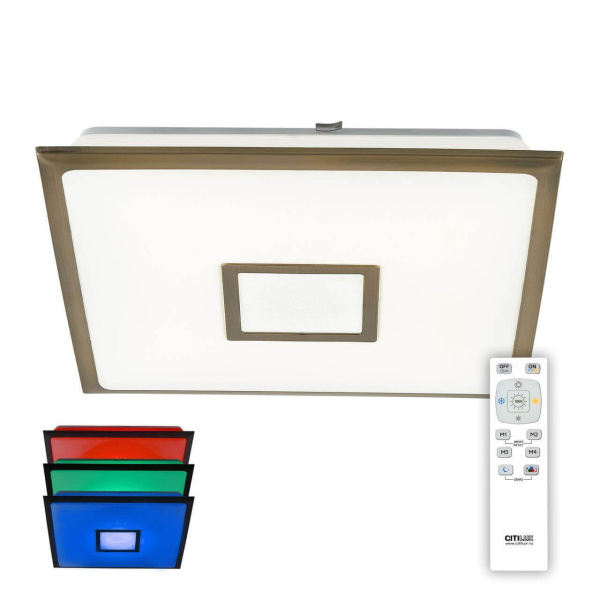 Citilux CL703K53RC СтарЛайт Бронза LED Светильник с пультом