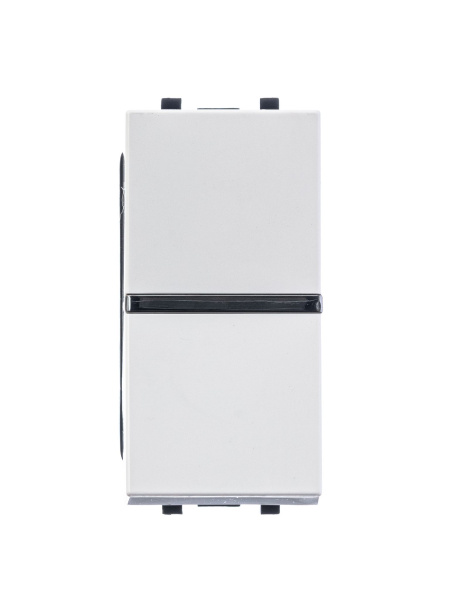 Купить ABB NIE Zenit Бел Выключатель 1-клавишный 1 мод 2CLA210100N1101