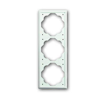 ABB BJE Impuls Белый бархат Рамка 3-ая 2CKA001754A4433