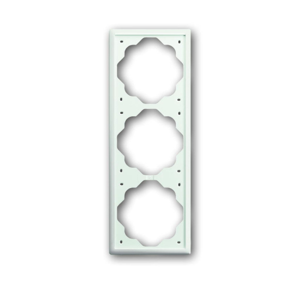 ABB BJE Impuls Белый бархат Рамка 3-ая 2CKA001754A4433