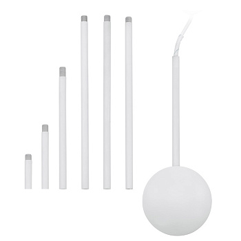 Eglo Удлинитель кабеля EXTENTION, с кабелем, от 0,3 до 1,57 м, сталь, белый 92288