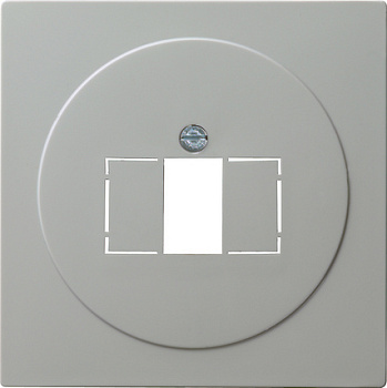 Gira Накладка телефонной розетки TAE+Стерео+USB 027642