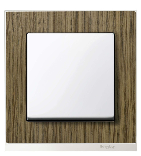 Купить SE Merten SM M-Pure Decor Дуб/Бриллиантовый бел Рамка 1-ая MTN4010-3674