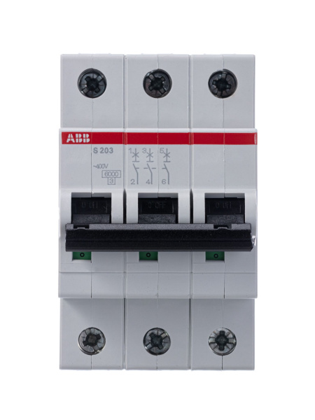 ABB Выключатель автоматический 3-полюсной S203 K40 2CDS253001R0557 Купить ABB Выключатель автоматический 3-полюсной S203 K40 2CDS253001R0557