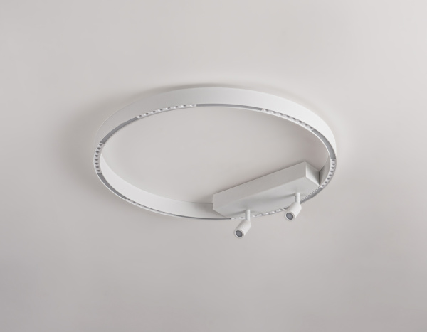 Ambrella Светильник потолочный светодиодный FL5807/1+2 WH белый 40W 3000K/4200K/6400K D600*95 (без ПДУ) Купить Ambrella Светильник потолочный светодиодный FL5807/1+2 WH белый 40W 3000K/4200K/6400K D600*95 (без ПДУ)