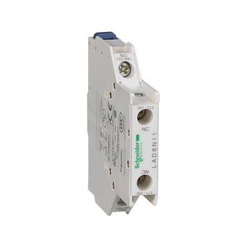 SE Contactors D Telemecanique Контакт дополнительный боковой 1НО+1НЗ для контакторов cерии D LAD8N11 SE Contactors D Telemecanique Контакт дополнительный боковой 1НО+1НЗ для контакторов cерии D LAD8N11