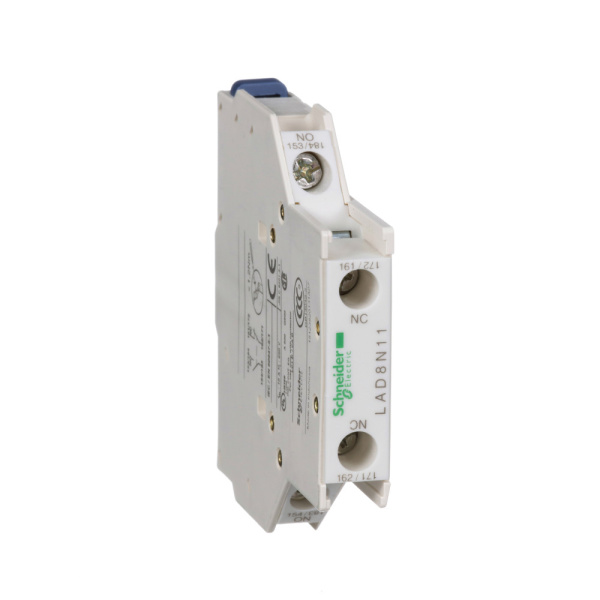 SE Contactors D Telemecanique Контакт дополнительный боковой 1НО+1НЗ для контакторов cерии D LAD8N11 SE Contactors D Telemecanique Контакт дополнительный боковой 1НО+1НЗ для контакторов cерии D LAD8N11