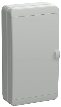 IEK TEKFOR Корпус пласт. КМПн-36 IP65 сер. непрозр. дверь